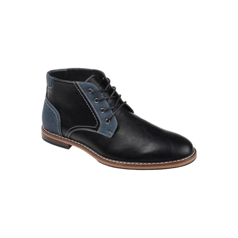 Vance Co. Mens Franco Boots Black - Wide